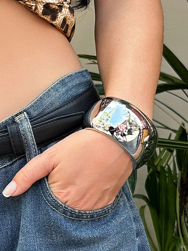Acessórios geométricos de pulseira
