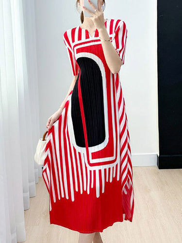 A-line loose plated vrust vruces midi ictes