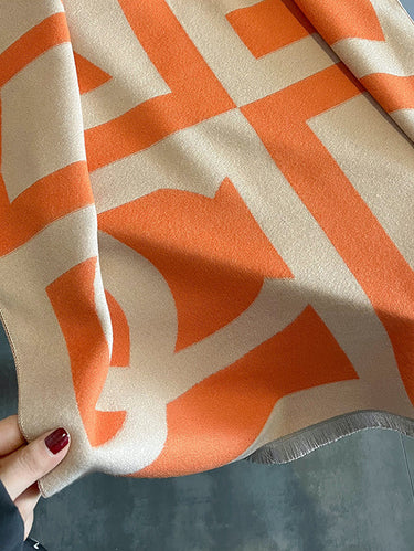 الحضرية المقلدة من الكشمير المطبوعة شال دافئ ووشاح