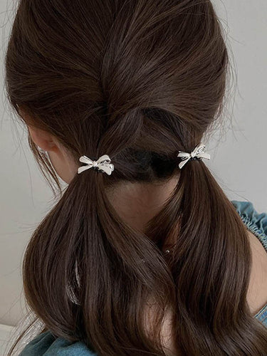 Clips de cheveux à bowknot