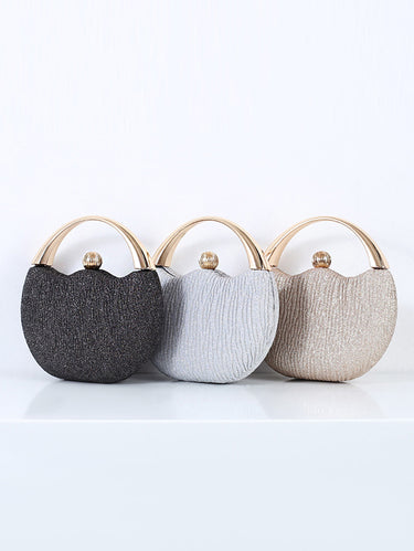 ビンテージフラップシャイニースパンコールバッグ