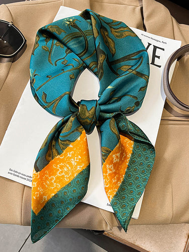 الأزهار المطبوعة شال والوشاح