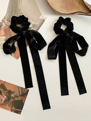 Accessoires de cheveux de couleur unie à bowknot