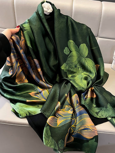 زهرة طباعة الشال وشاح