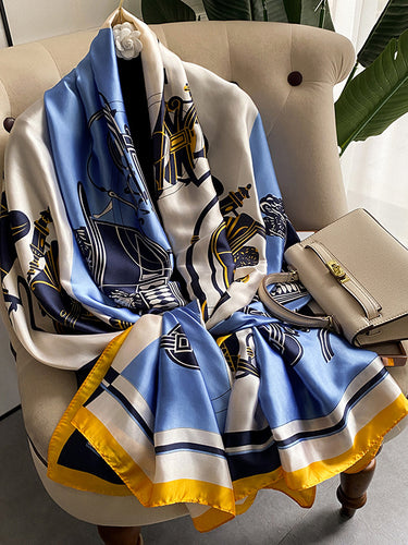 Wrap gedruckter Sonnenschutzschal