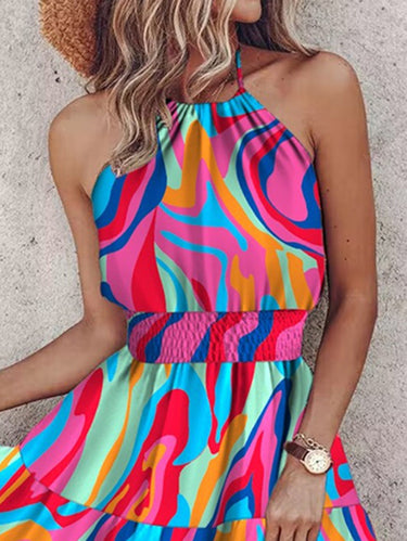 Coumure de couleur de couleur de couleur sans manches