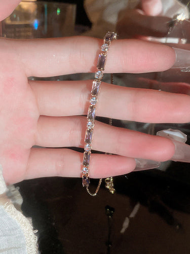 Einstellbare geometrische Rheinsteine glänzendes Armbandzubehör