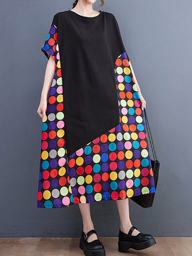 Garnières courtes en vrac à polka à pois