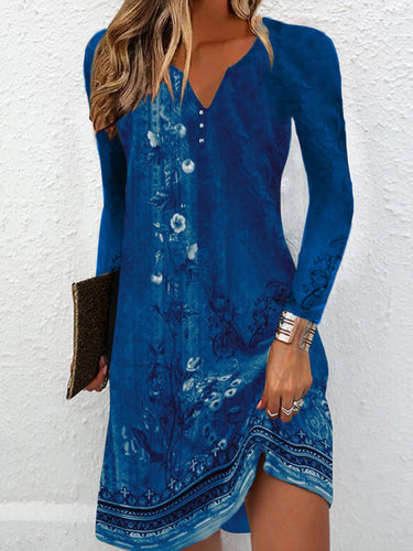 Mangas compridas LONE FLORAL IMPRESSO MINI VESTES