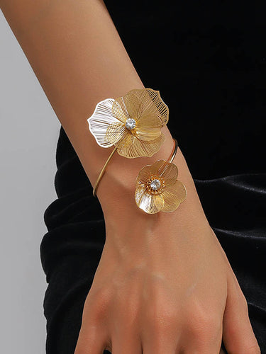 Fleur Fleur Bracelet Couleur de couleur Des accessoires + colliers ACCESSOIRES Deux pièces