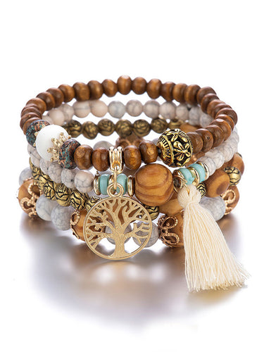 Bohême Bohême Bracelet de glands faits à la main