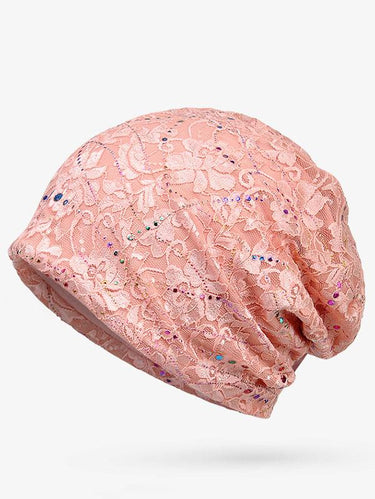 Accessoires de chapeau floral de coton bohème