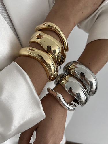 Acessórios geométricos de pulseira