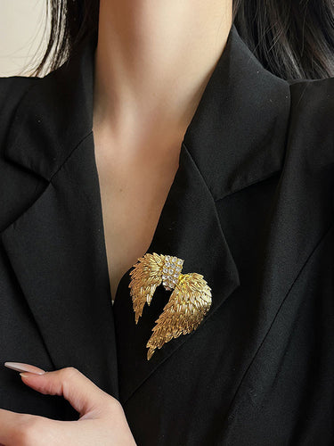 Accessori per spilla geometrici di pietre di corna