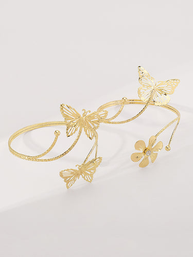 Verstellbare Schmetterlingsform -Armbandzubehör