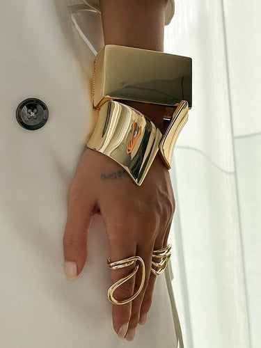 Acessórios geométricos de pulseira anéis Acessórios