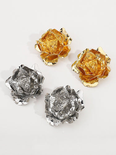 Blumenform fallen Ohrringe