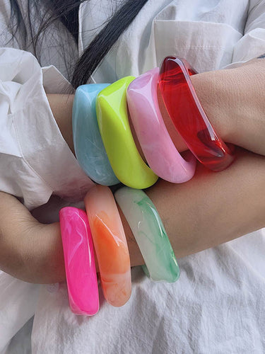 Acessórios geométricos de pulseira