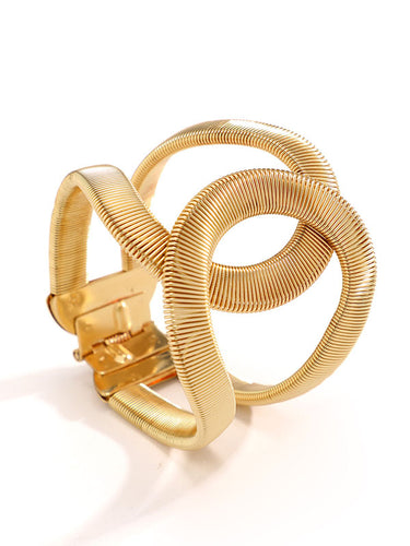 Geometric Hollow Snake Chain Solid Color Bracelet Accessories