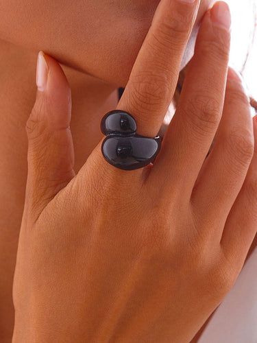 إكسسوارات ألوان صلبة هندسية