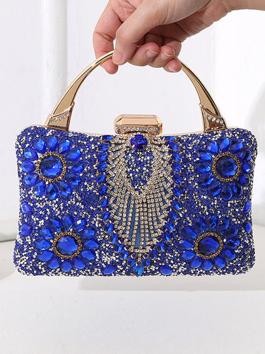 ラインストーンズハンドバッグ