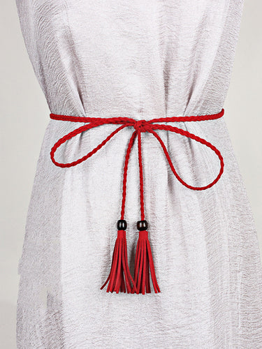 Bohême tissage en cuir artificiel