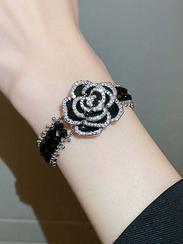Accesorios de brazalete de forma de flores
