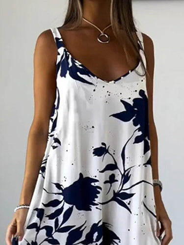 Robes maxi à spaghetti-neck de taille plus lâche