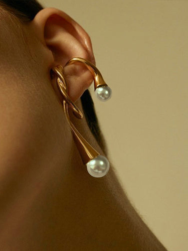 Normcore Asymmetrische geometrische Ohrclip