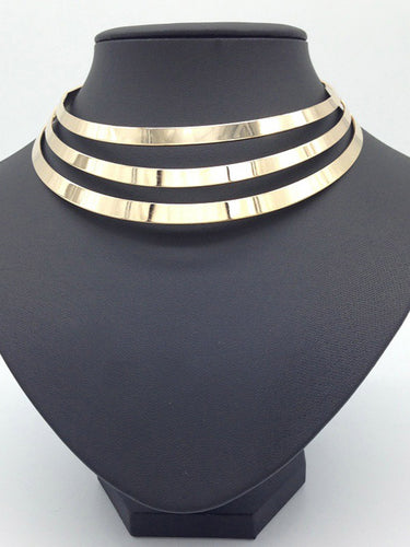 Cadenas accesorios de collares huecos geométricos