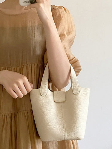 シンプルなシックなPUソリッドカラー2個バッグアクセサリー