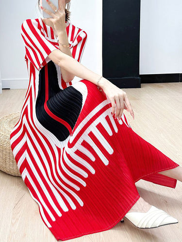 A-line loose plated vrust vruces midi ictes
