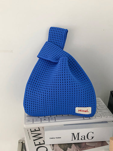 中空の織りバッグハンドバッグ