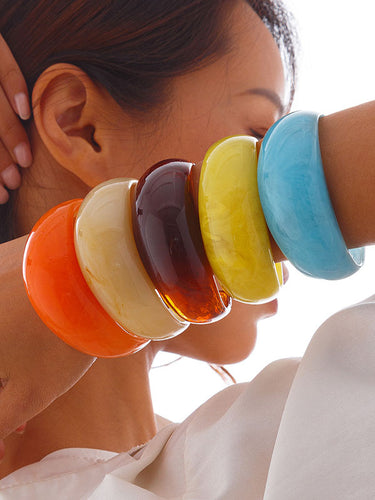 Acessórios geométricos de pulseira