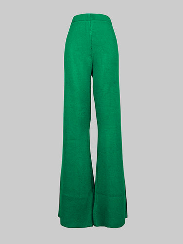 High Waisted Loose Contrast Color Pants Trousers