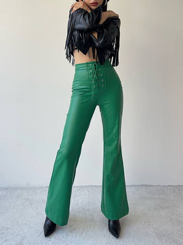 Flared Hosen Verband Festkolbenhosen Hosen Hose