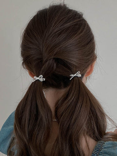 Clips de cheveux à bowknot