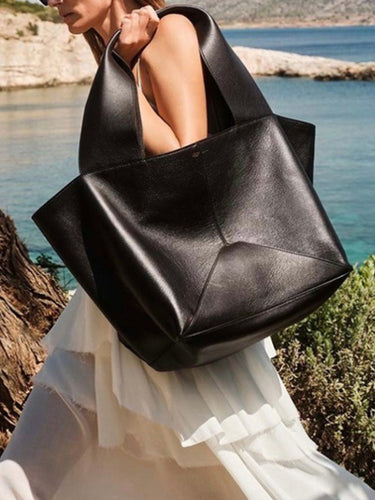 أكياس يد مقفورة بالألوان الصلبة حقائب اليد أكياس الكتف