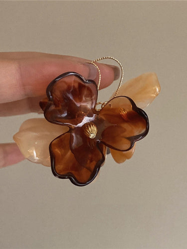Blumenform Ohrringe Accessoires