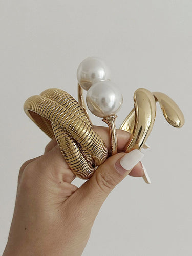 Acessórios geométricos de pulseira