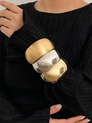 Acessórios geométricos de pulseira
