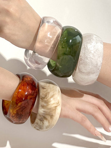 Acessórios geométricos de pulseira