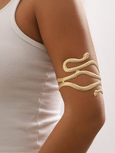 Einstellbare geometrische Schlangenform -Armlet -Accessoires