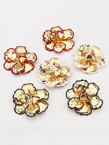 Blumenform fallen Ohrringe