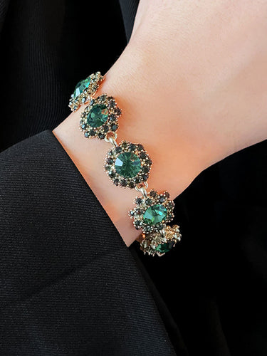 Accessori bracciale di pietre di corruzioni geometriche