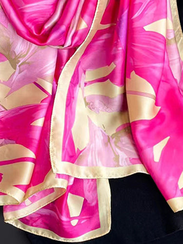 وشاح شال طباعة الزهرة