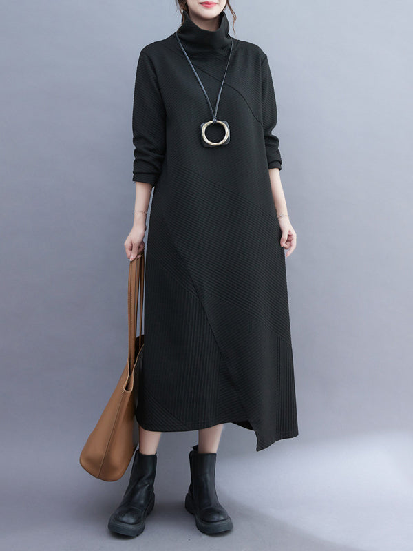 Retro Skull Art Printed Vintage Comfortable Elasticity Strappy Irregular Midi Dress main image 1