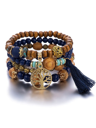 Bohême Bohême Bracelet de glands faits à la main