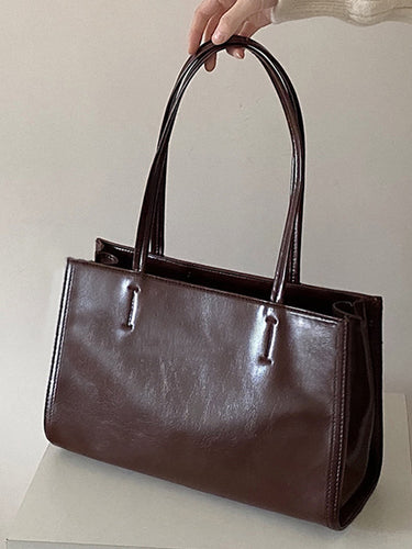 シンプルソリッドカラーPUバッグアクセサリー