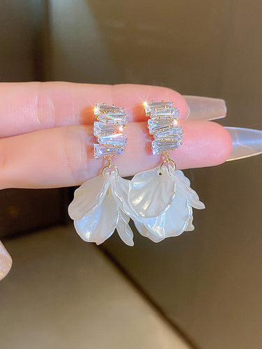 Pendientes geométricos de Rin Pieds Drop